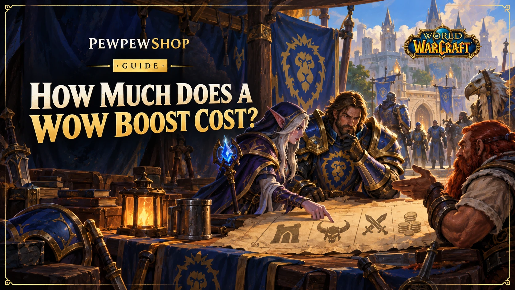 How Much Does a WoW Boost Cost in 2026? Realistic Price Ranges — PEWPEWSHOP boosting guide