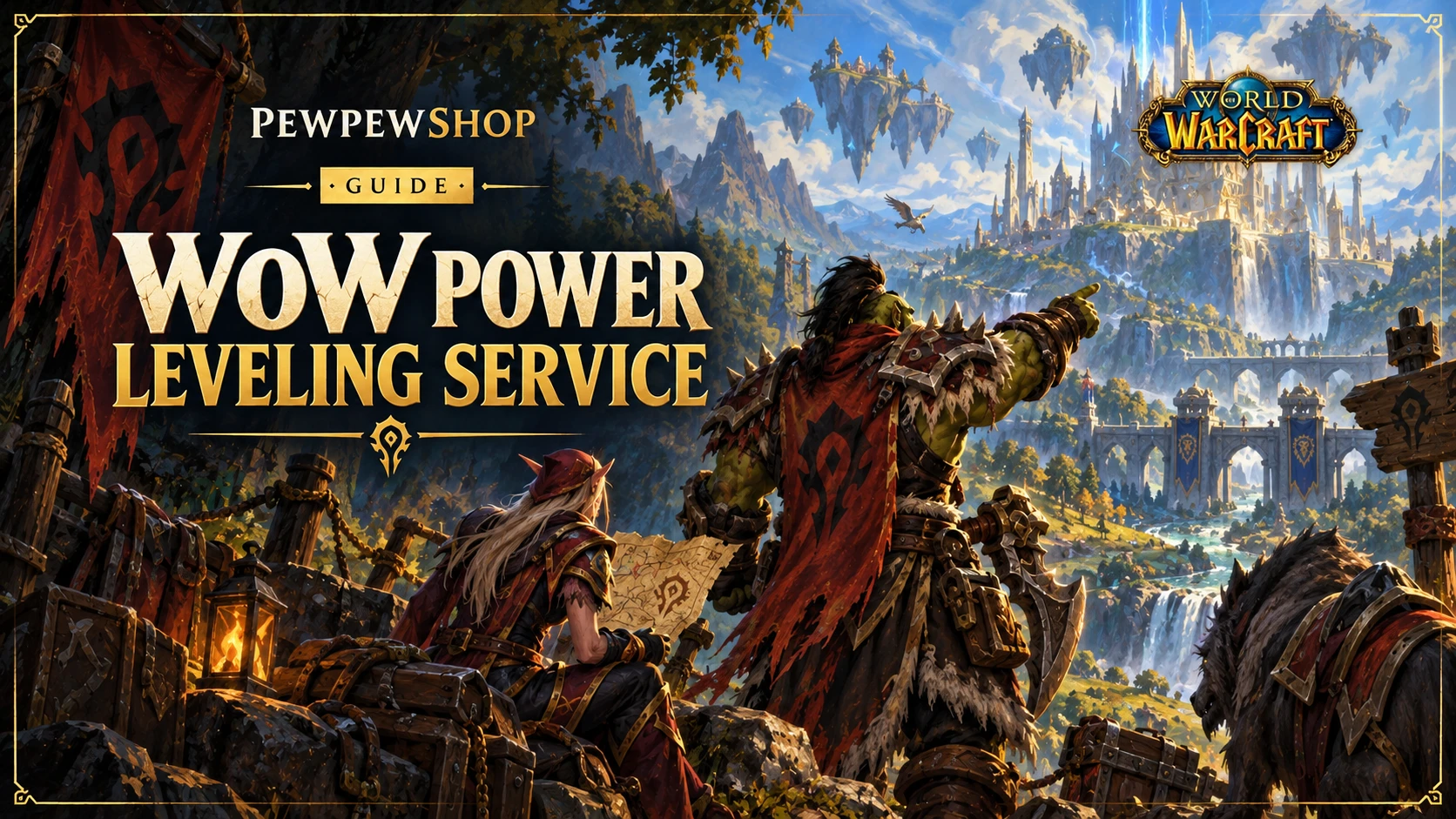 WoW Power Leveling Service: How It Works & Costs — PEWPEWSHOP boosting guide