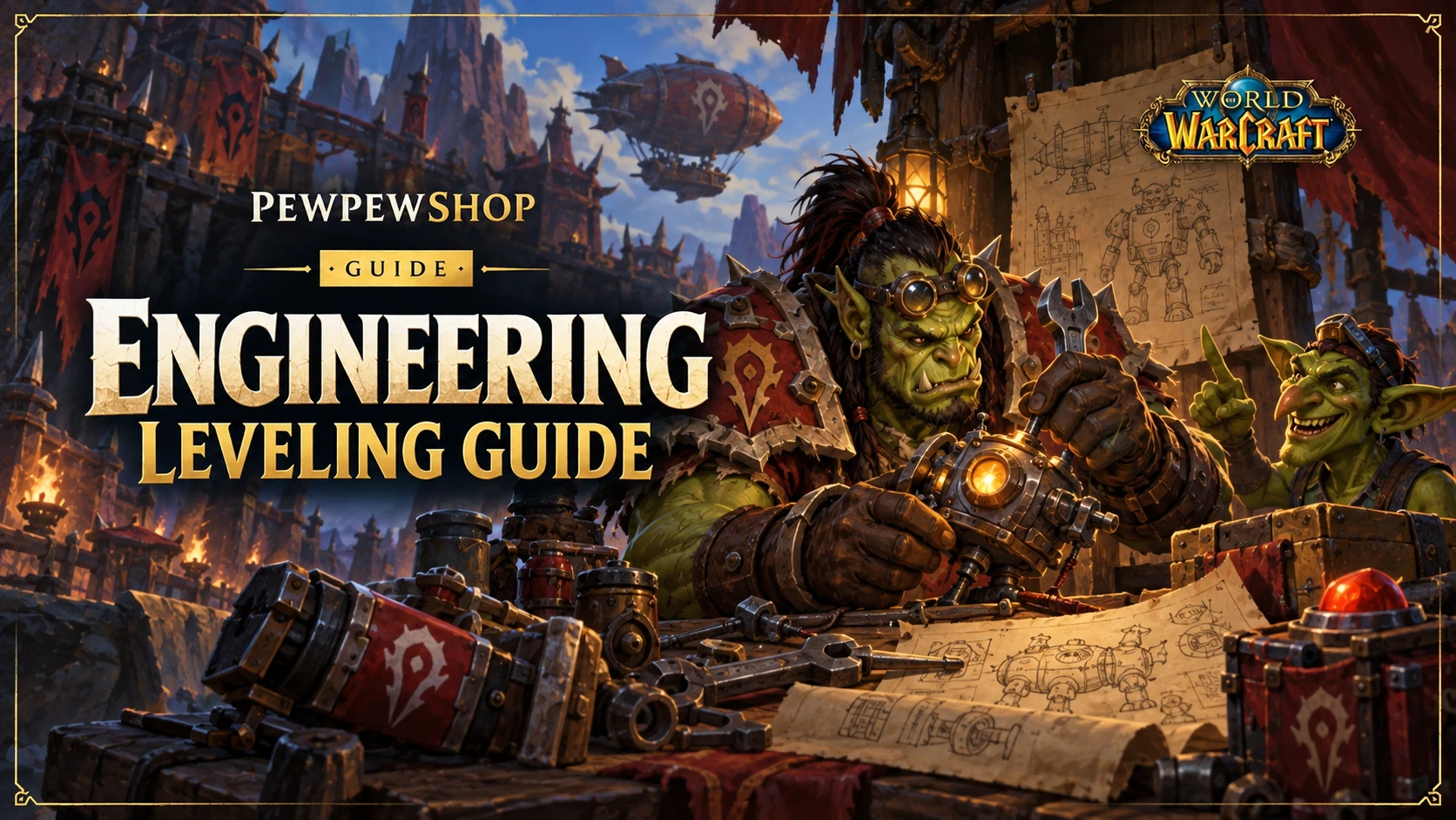 Engineering Leveling Guide: Gadgets, Gold Cost & Is It Worth It — PEWPEWSHOP boosting guide