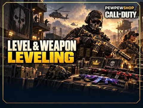 CoD Level & Weapon Leveling — boost