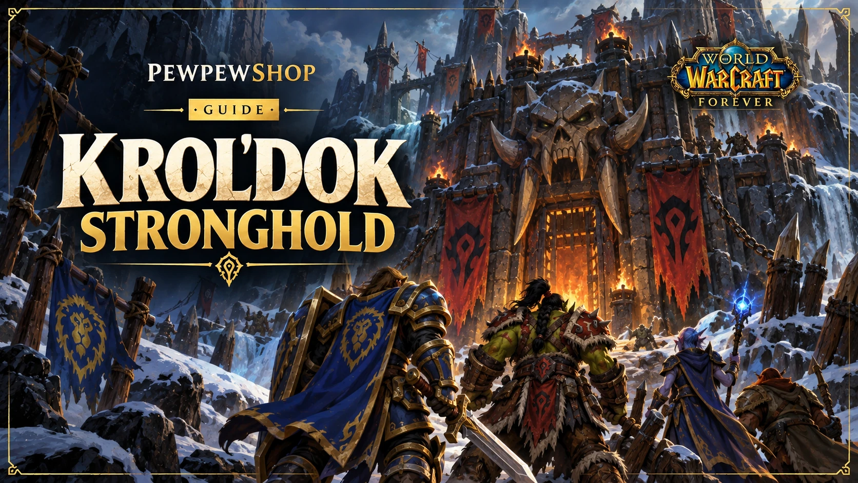 Krol'Dok Stronghold: What We Know About the WoW: Forever Dungeon — PEWPEWSHOP boosting guide