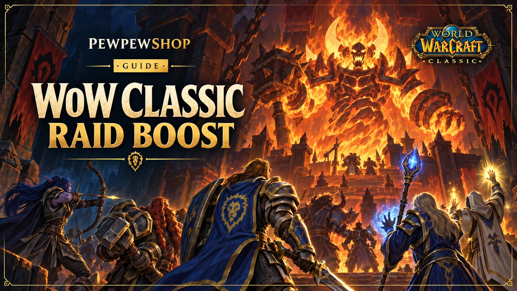WoW Classic Raid Boost: What a Carry Covers and Costs — PEWPEWSHOP boosting guide