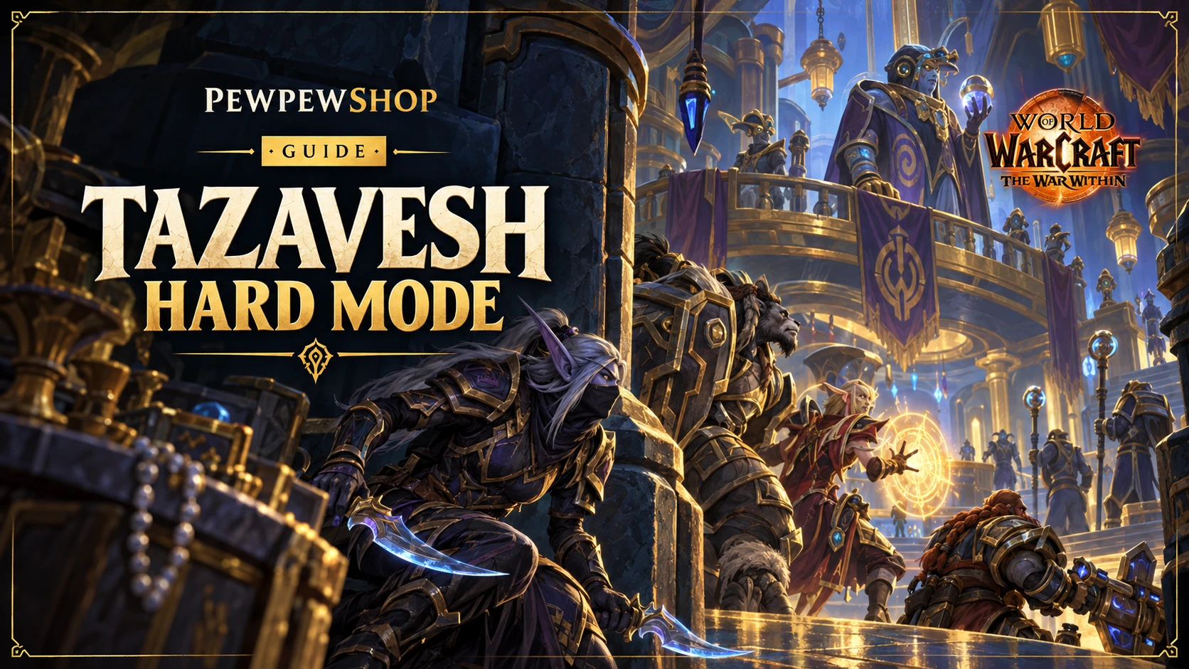 Tazavesh Hard Mode dungeon guide for World of Warcraft