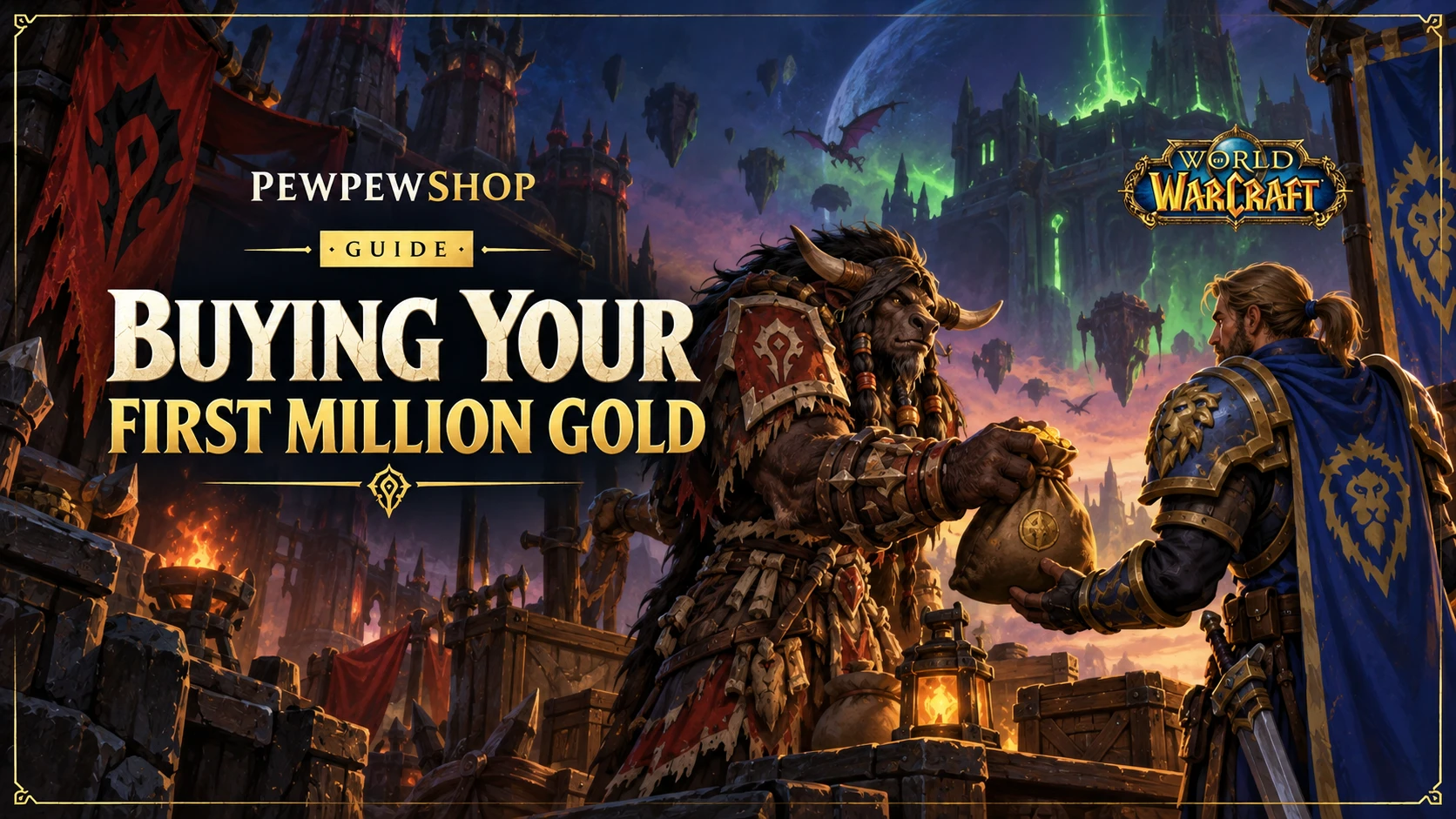 Buying Your First Million Gold: What to Expect From Order to Delivery — PEWPEWSHOP boosting guide