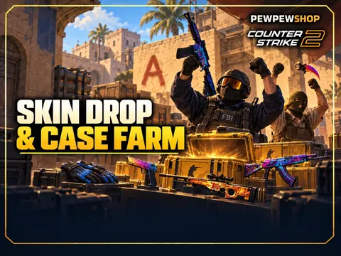 CS2 Skin Drop & Case Farm — boost