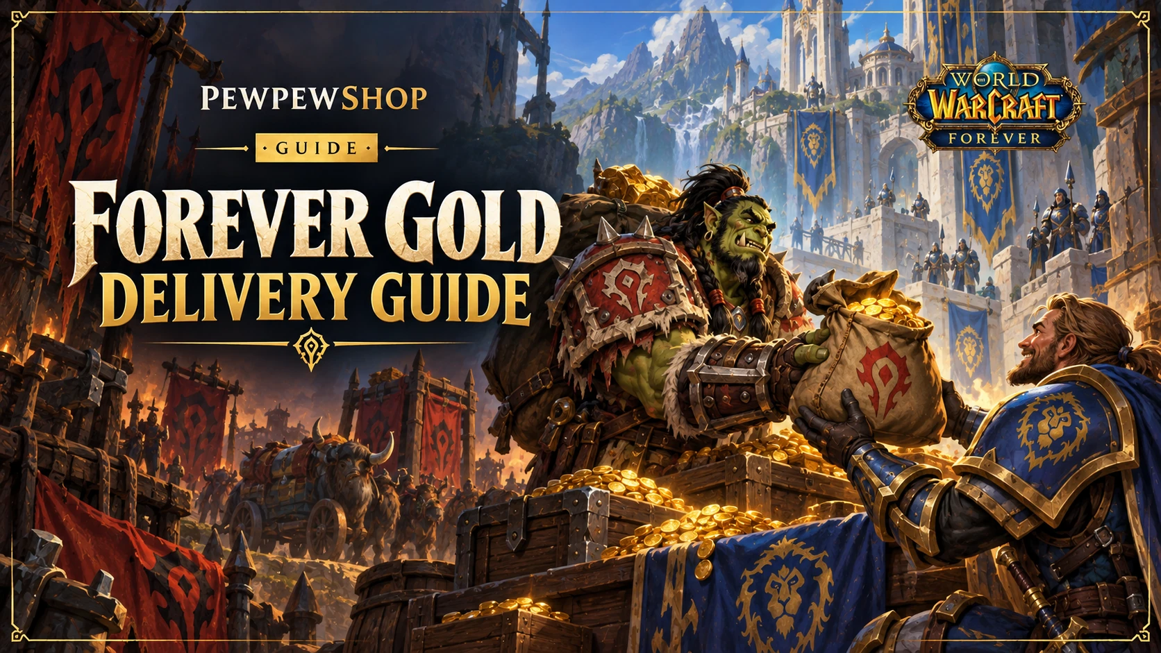 Buy WoW: Forever Gold — Price, Delivery and What It Buys at Launch — PEWPEWSHOP boosting guide