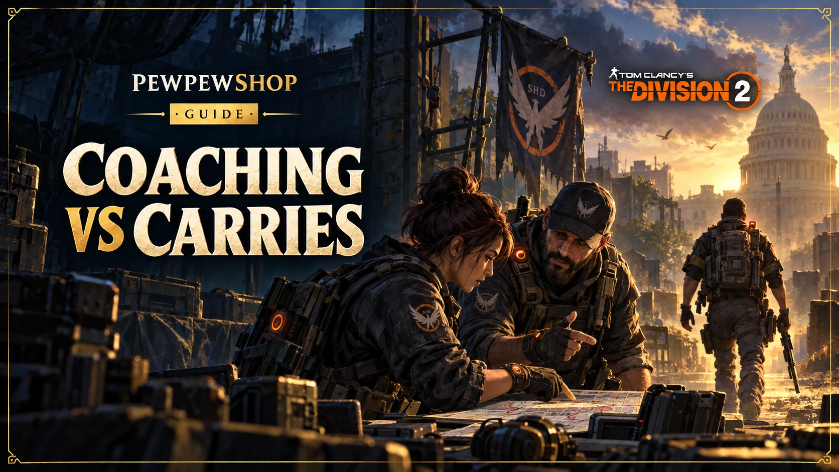 Coaching vs Carries: Two Different Ways to Get Better at a Game — PEWPEWSHOP boosting guide