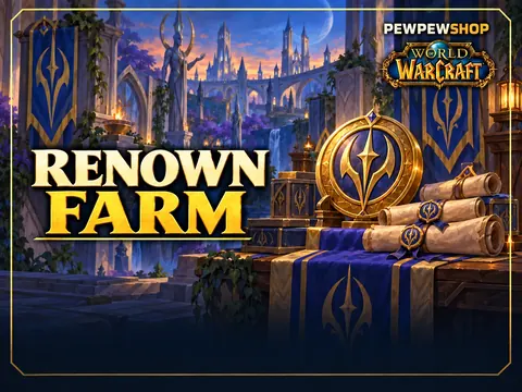 Renown Farm — Midnight Faction Tracks — boost