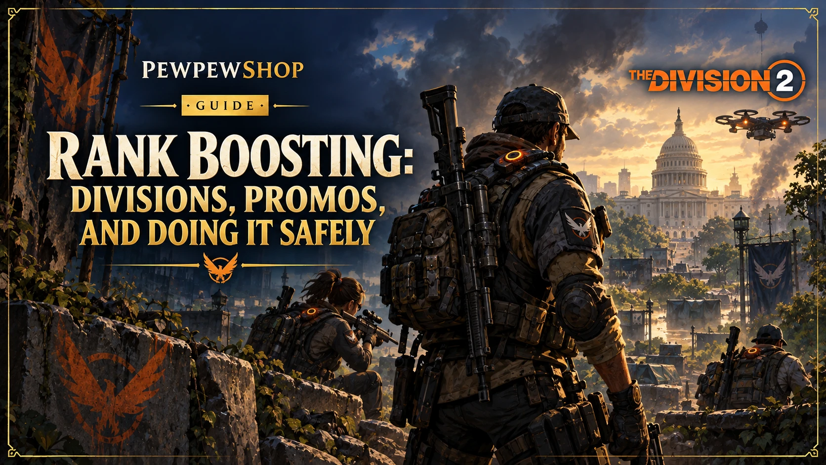 LoL Rank Boosting: Divisions, Promos, and Doing It Safely — PEWPEWSHOP boosting guide