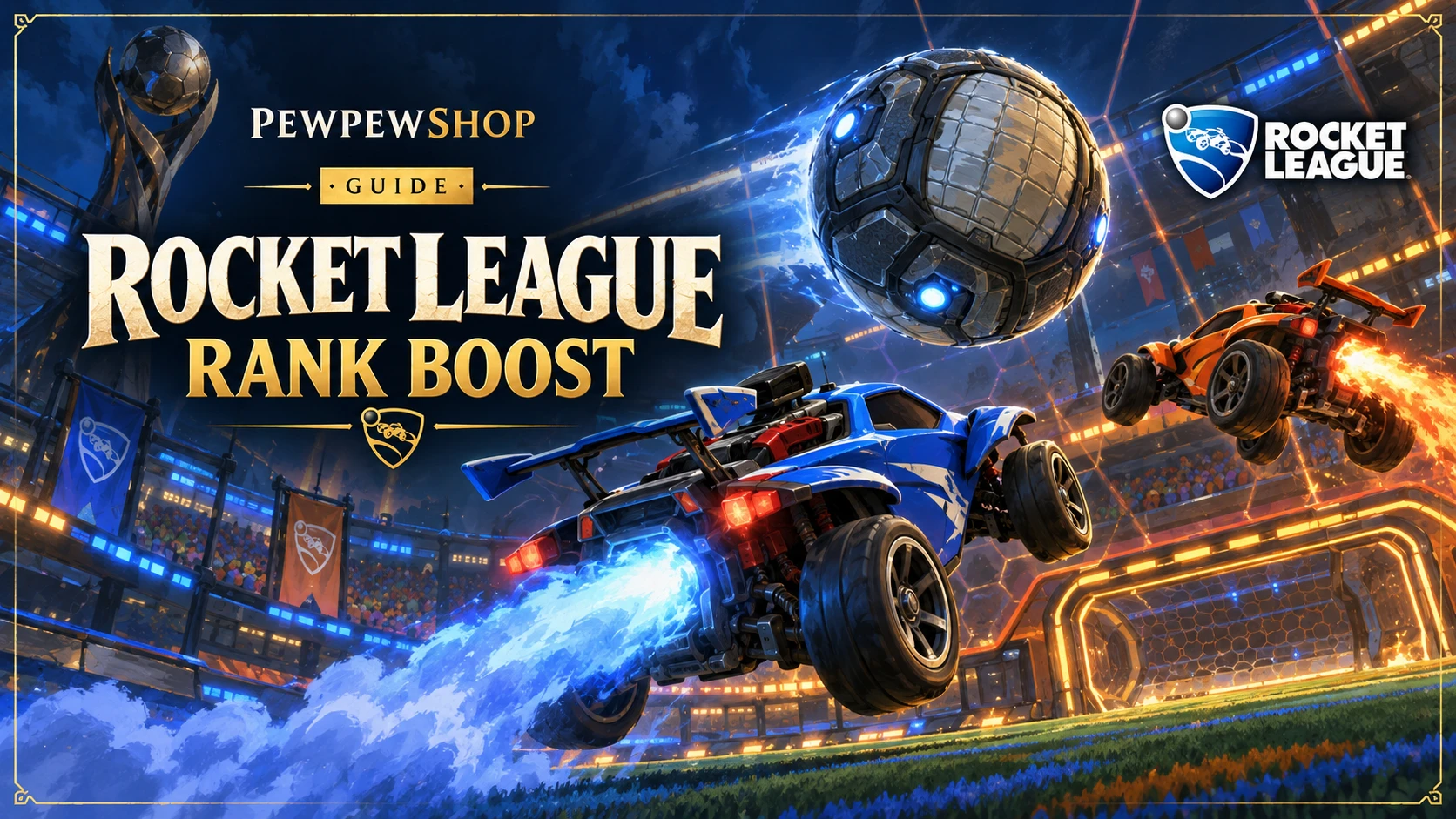 Rocket League Rank Boost 2026: How MMR, Resets & Playlist Carries Work — PEWPEWSHOP boosting guide