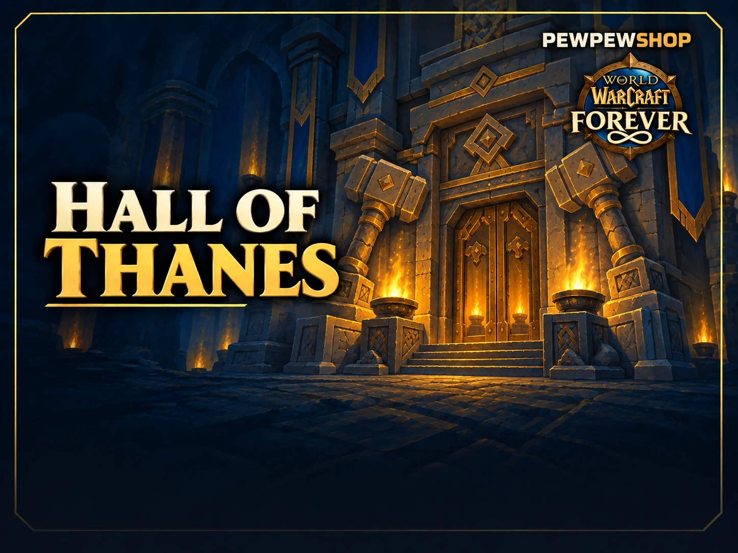 Hall of Thanes Dungeon Run (13–18) — boost