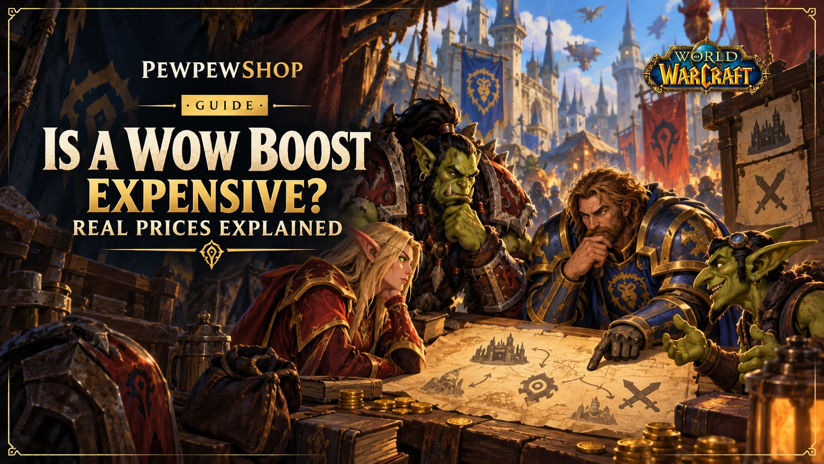 Is a WoW Boost Expensive? Real Prices Explained — PEWPEWSHOP boosting guide