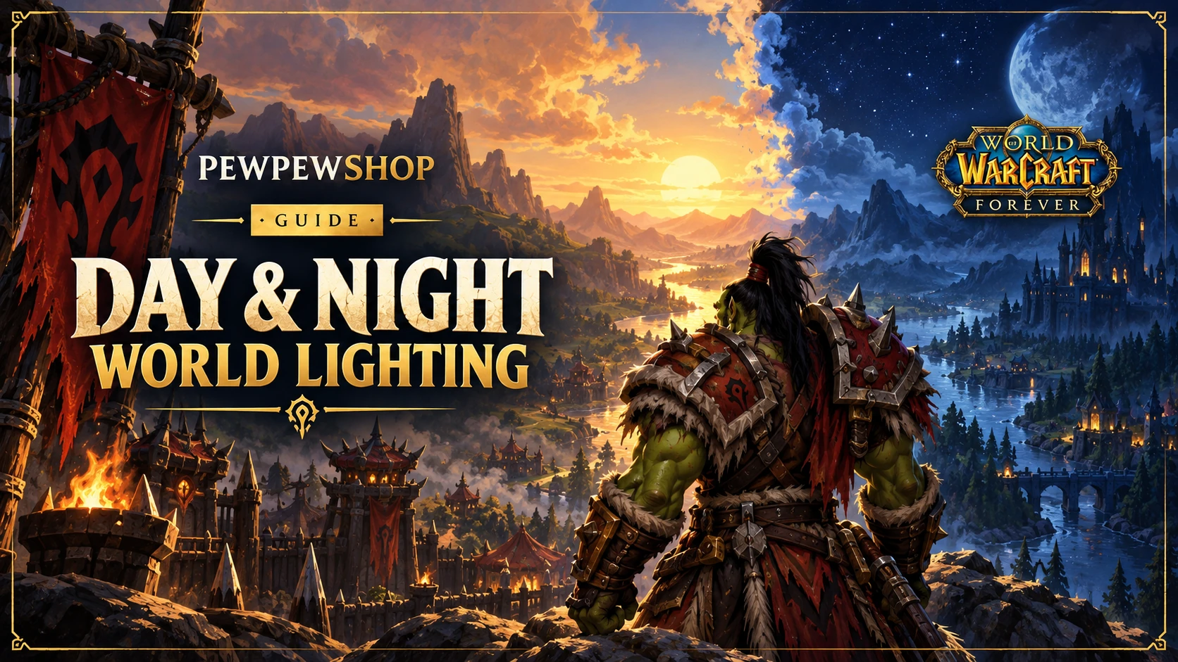 Does WoW: Forever Have a Day/Night Cycle or a "Set to Daytime" Option? — PEWPEWSHOP boosting guide