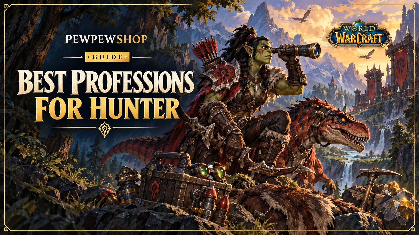 Best Professions for Hunter in WoW (Retail) — PEWPEWSHOP boosting guide