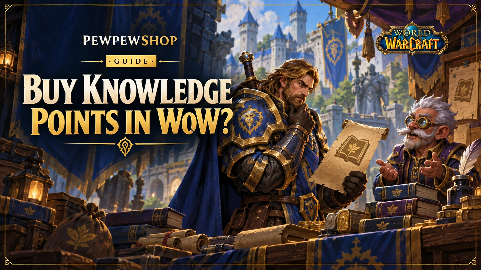 Can You Buy Knowledge Points in WoW? What Actually Works — PEWPEWSHOP boosting guide