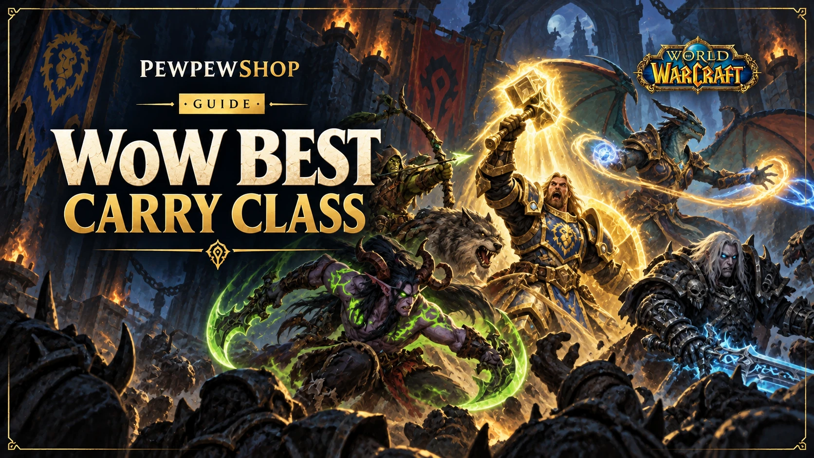 WoW Best Carry Class: Top Picks That Pull Weight — PEWPEWSHOP boosting guide
