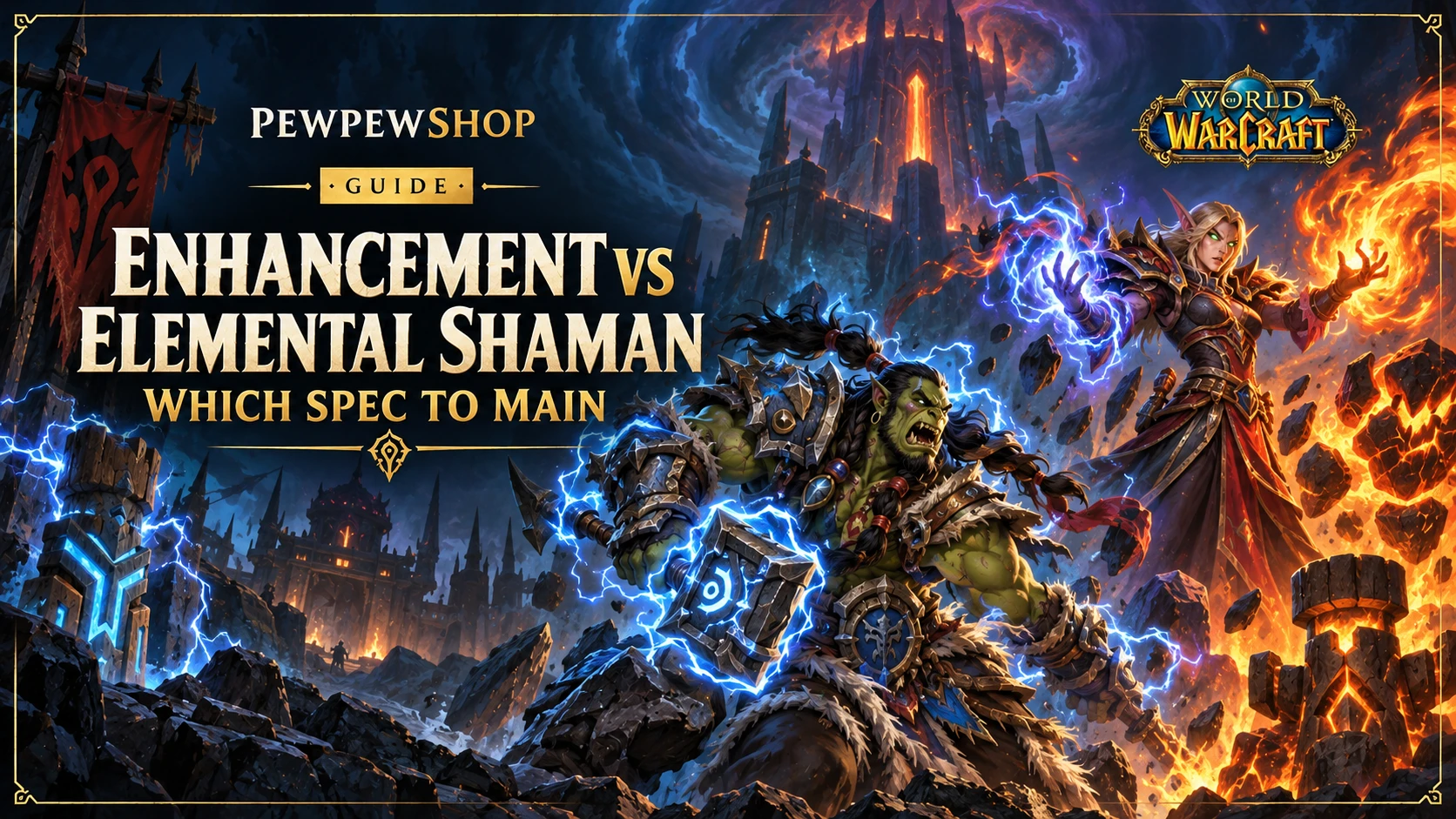 Enhancement vs Elemental Shaman for Raiding in Season 2: Which Spec to Main — PEWPEWSHOP boosting guide
