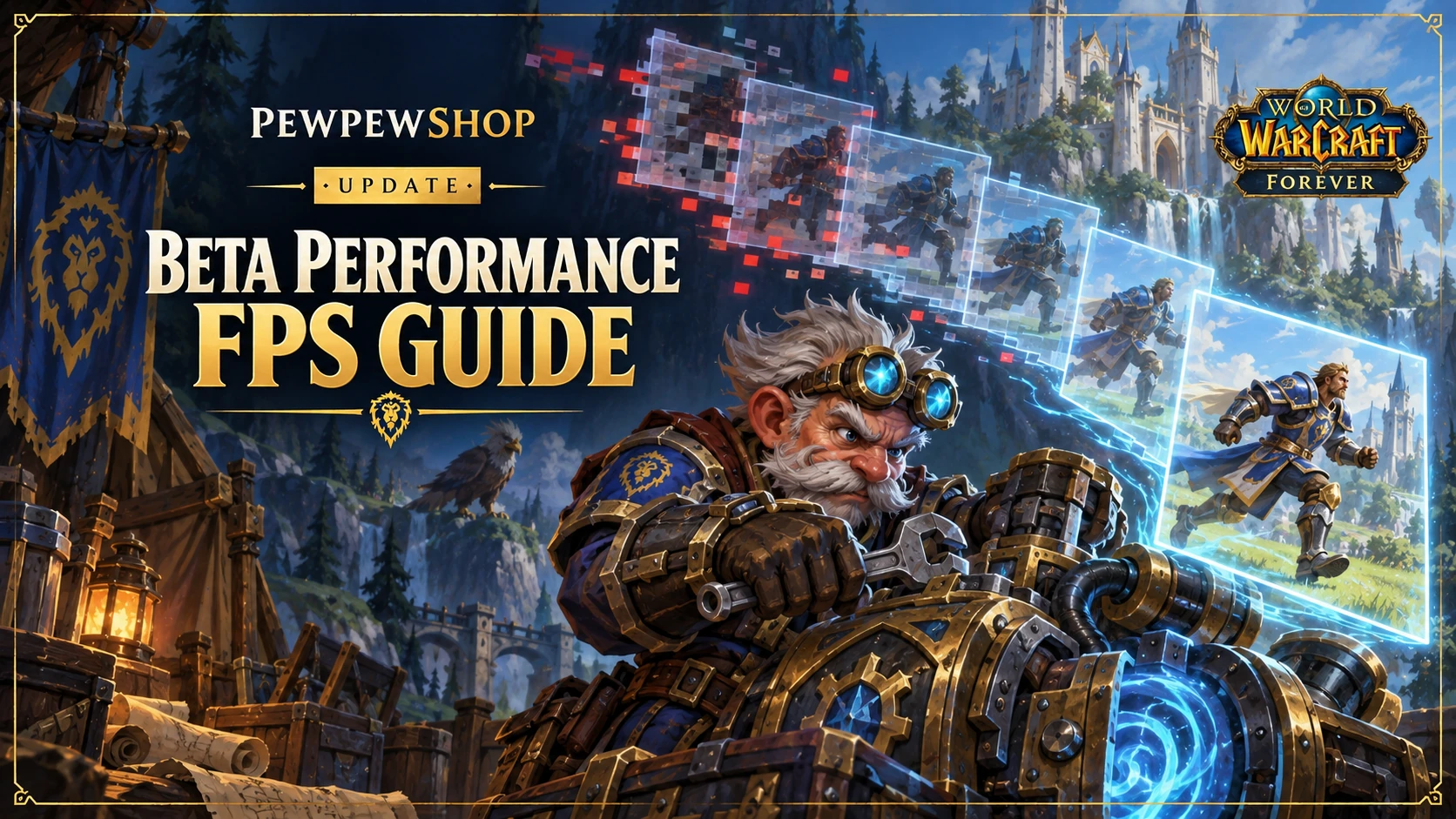 WoW: Forever Frame Rate — Why FPS Drops in Beta and What Fixes It — PEWPEWSHOP boosting guide