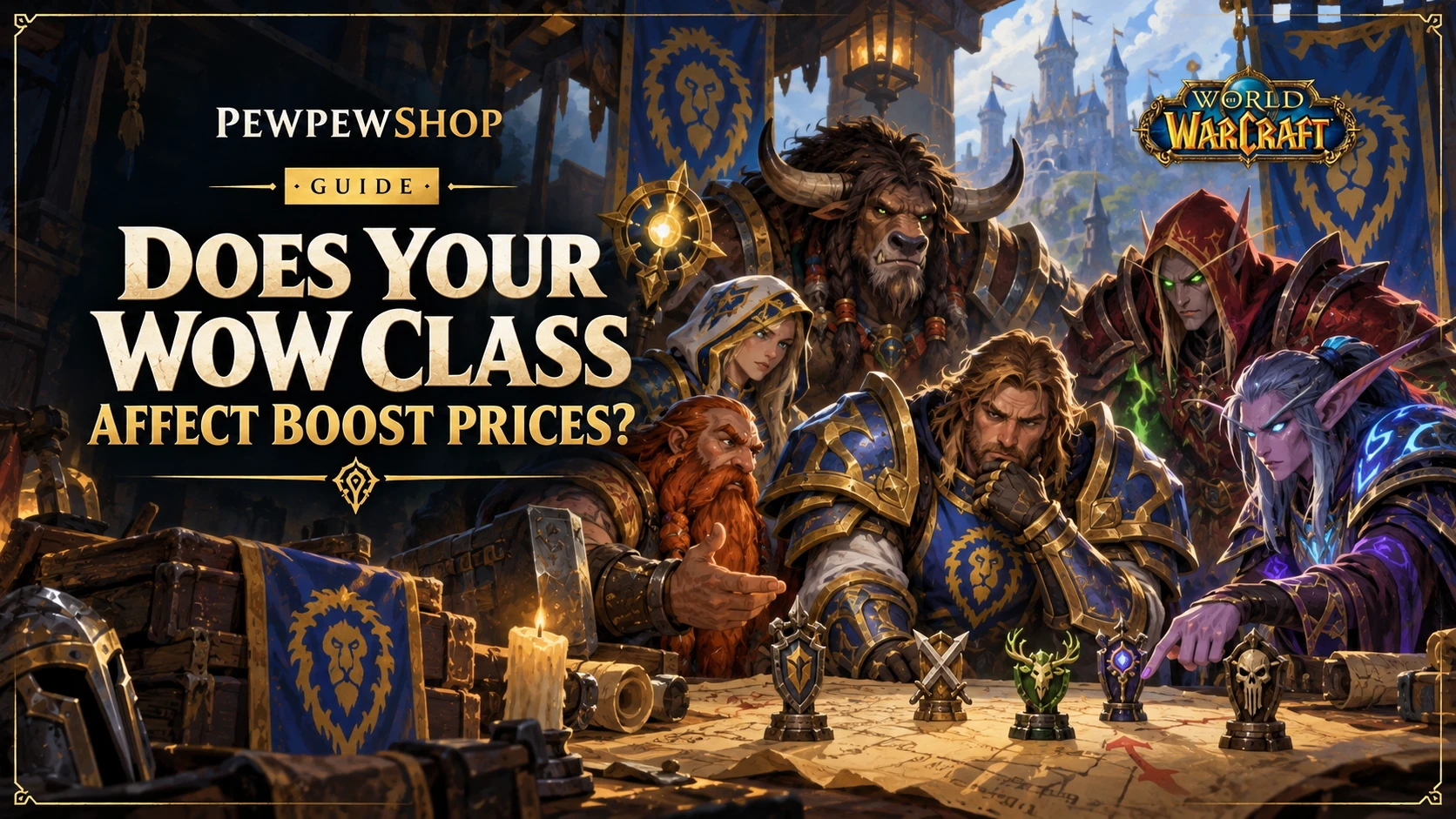 Does Your WoW Class Affect Boost Prices? Spec Tiers and Demand Explained — PEWPEWSHOP boosting guide