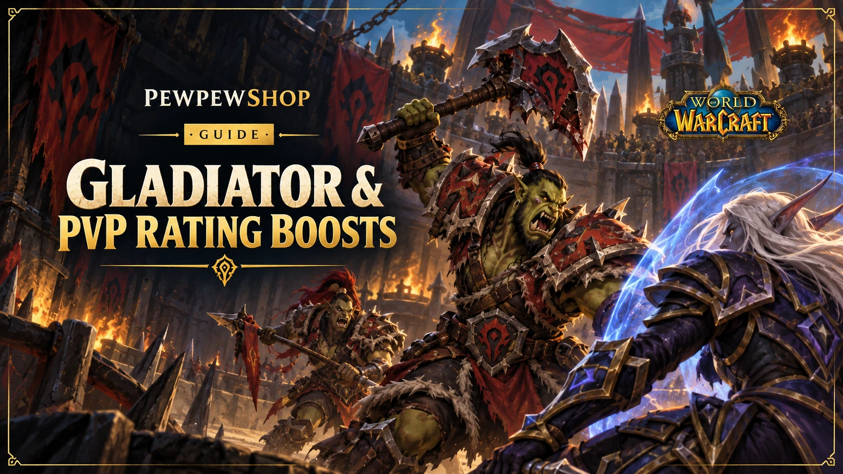 Gladiator & PvP Rating Boosts: A Clear Guide for Arena Players