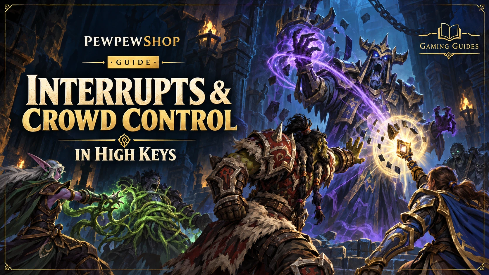 Interrupts and Crowd Control in High Keys: The Real Skill Check — PEWPEWSHOP boosting guide