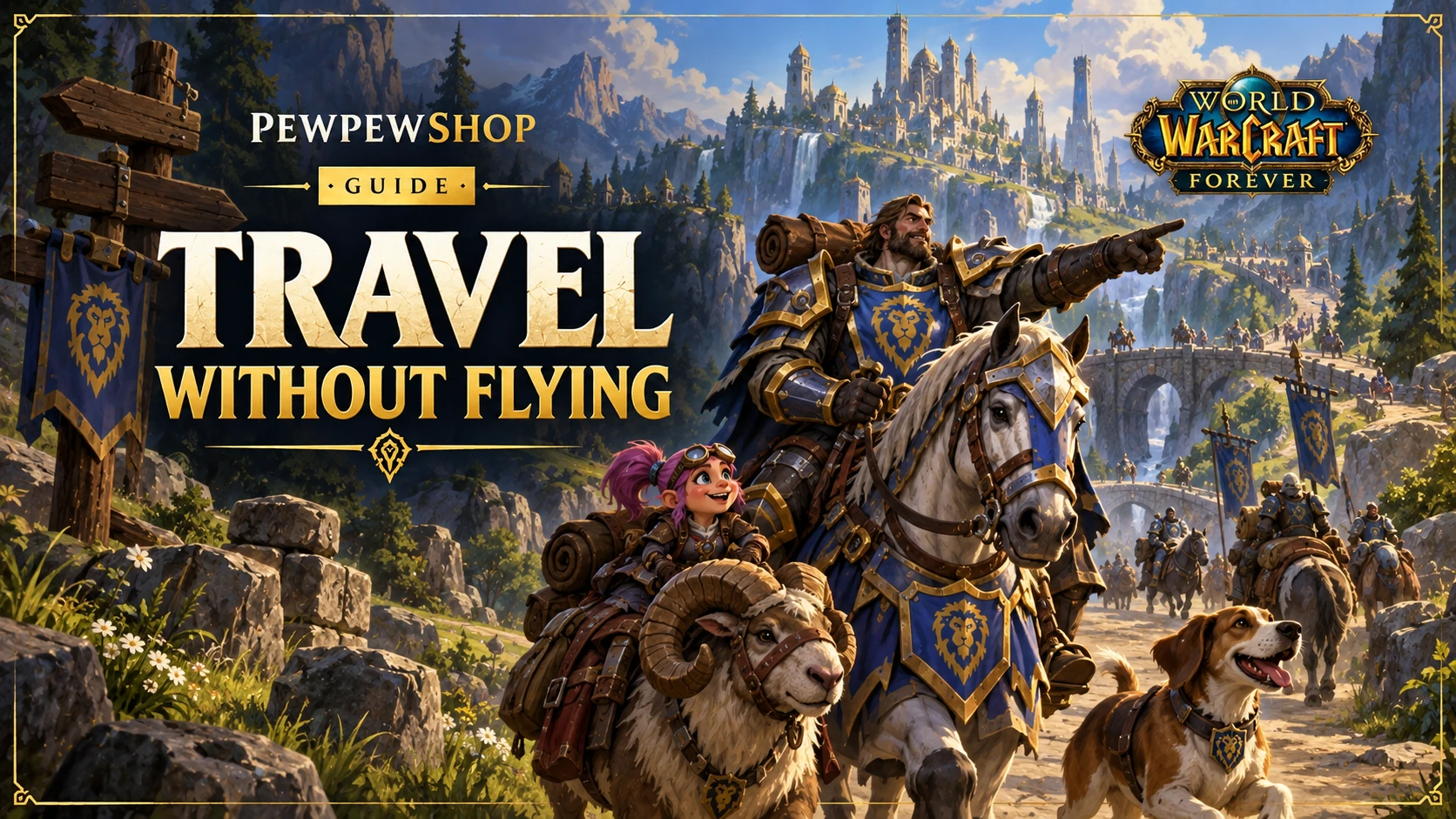 Does WoW: Forever Have Flying? No — Here Is What Replaces It — PEWPEWSHOP boosting guide