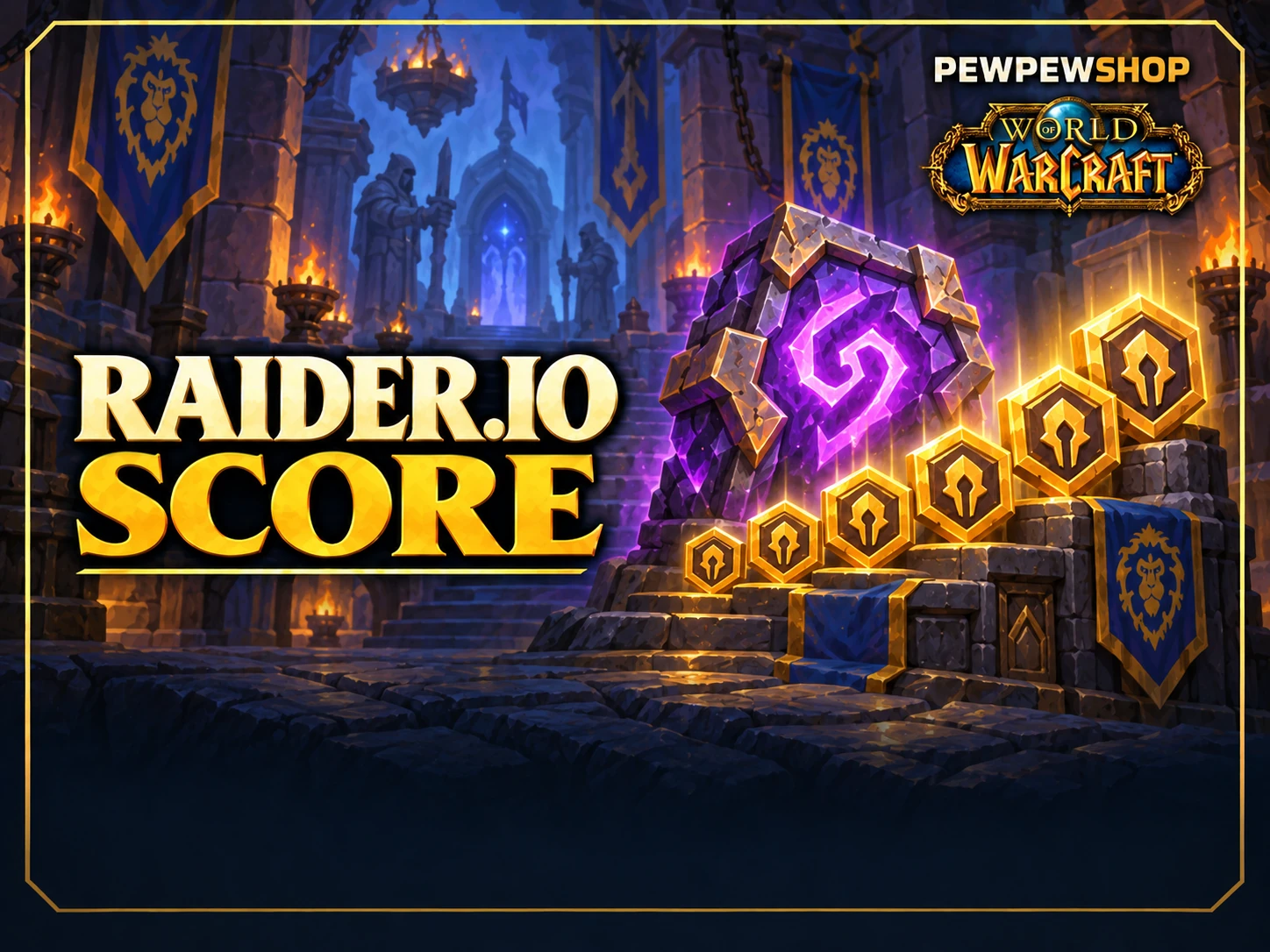 Raider.IO Score Range — boost