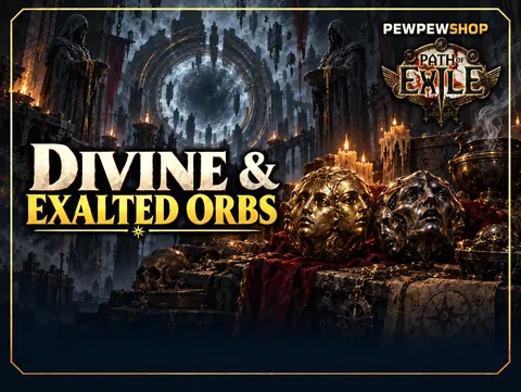 PoE Divine & Exalted Orbs — boost