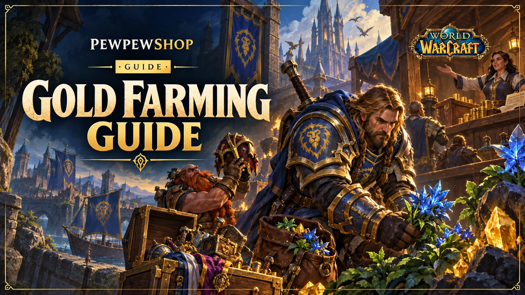 Gold Farming Guide WoW: Fastest Ways to Make Gold — PEWPEWSHOP boosting guide