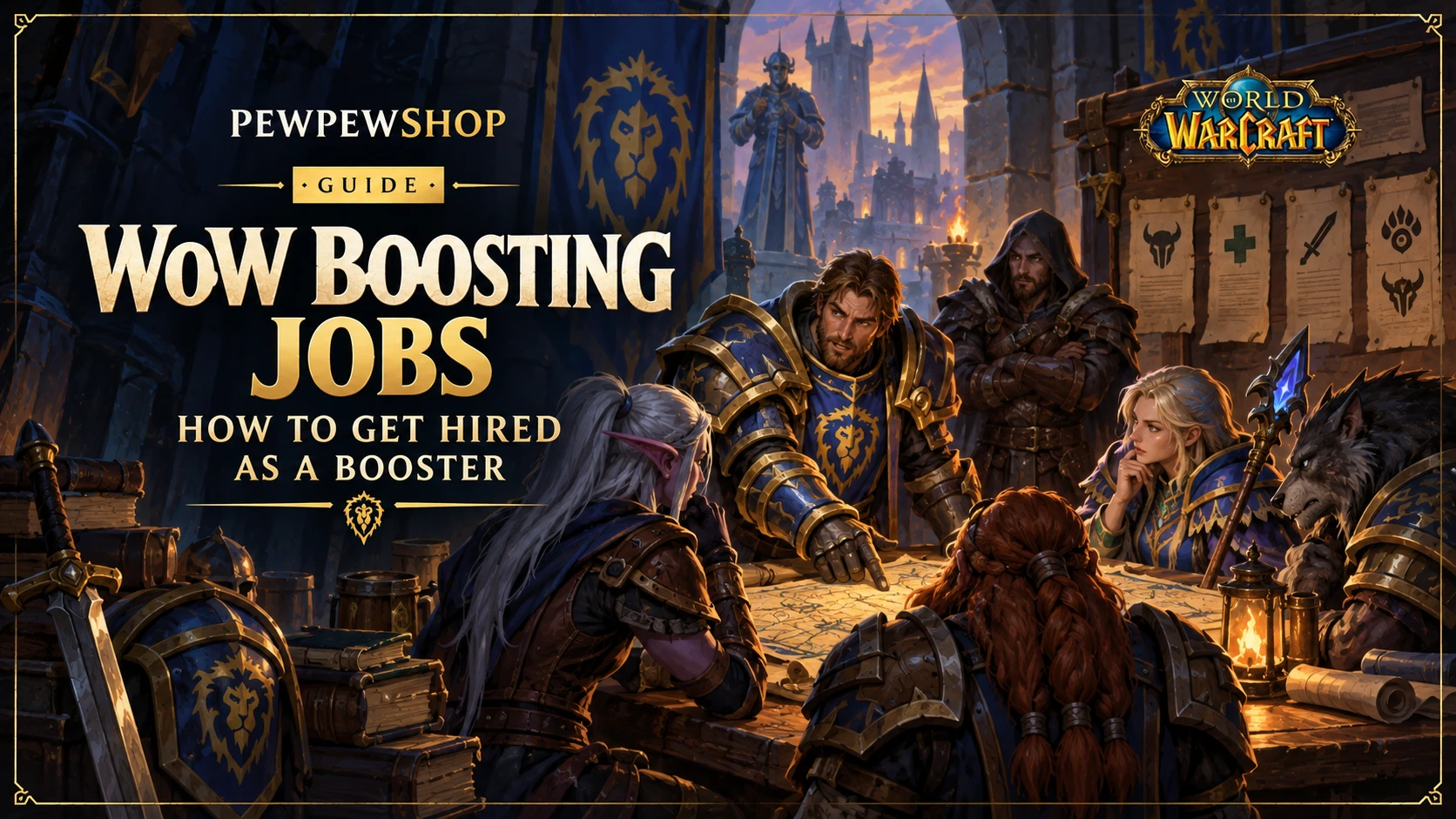WoW Boosting Jobs: How to Get Hired as a Booster — PEWPEWSHOP boosting guide