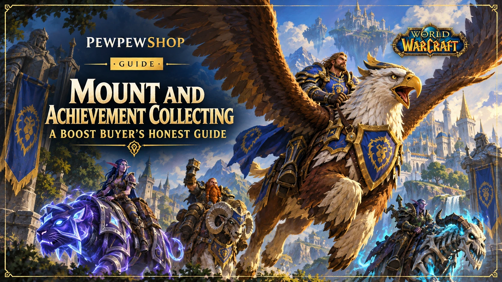 Mount and Achievement Collecting: A Boost Buyer’s Honest Guide — PEWPEWSHOP boosting guide