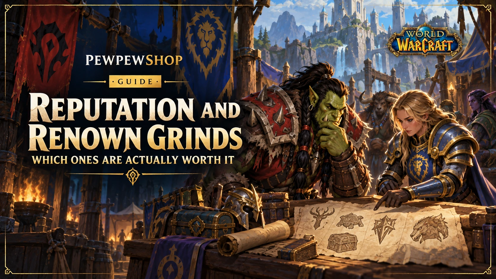 Reputation and Renown Grinds: Which Ones Are Actually Worth It — PEWPEWSHOP boosting guide