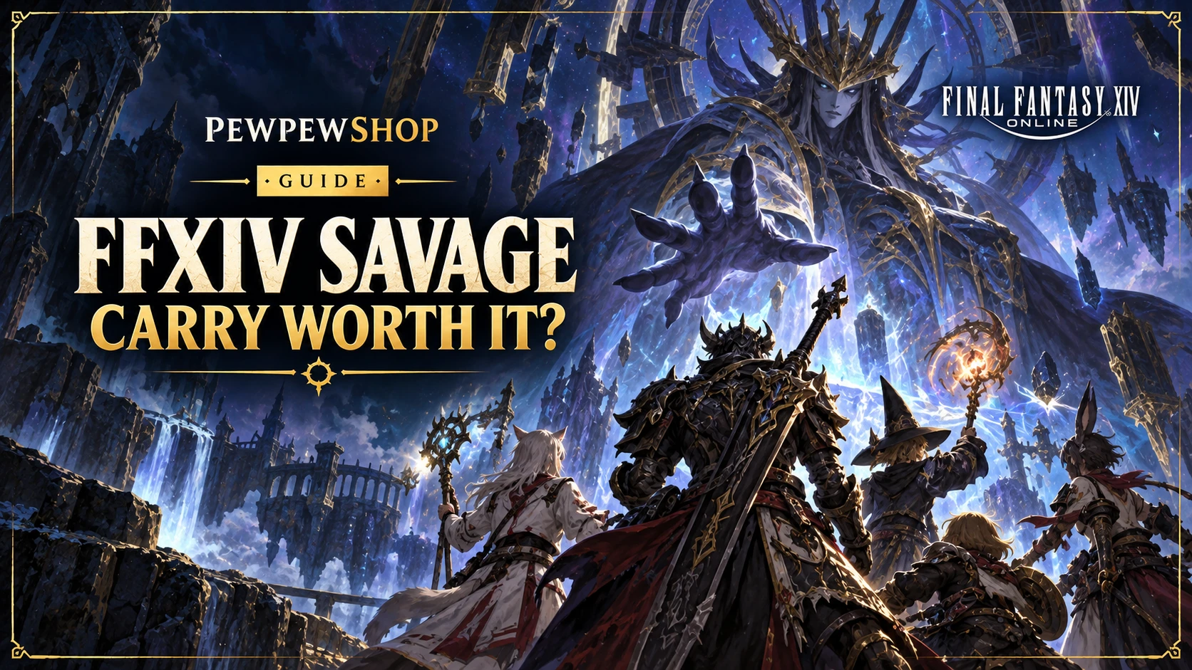 FFXIV: Is a Savage Raid Carry Worth It Just for the Gear? — PEWPEWSHOP boosting guide