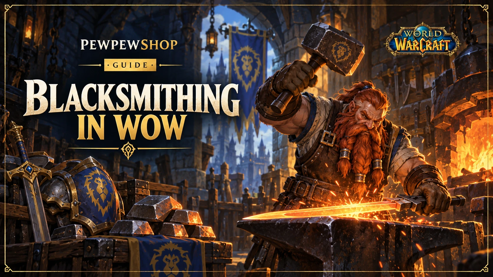 Blacksmithing in WoW: What It Is & How It Works — PEWPEWSHOP boosting guide