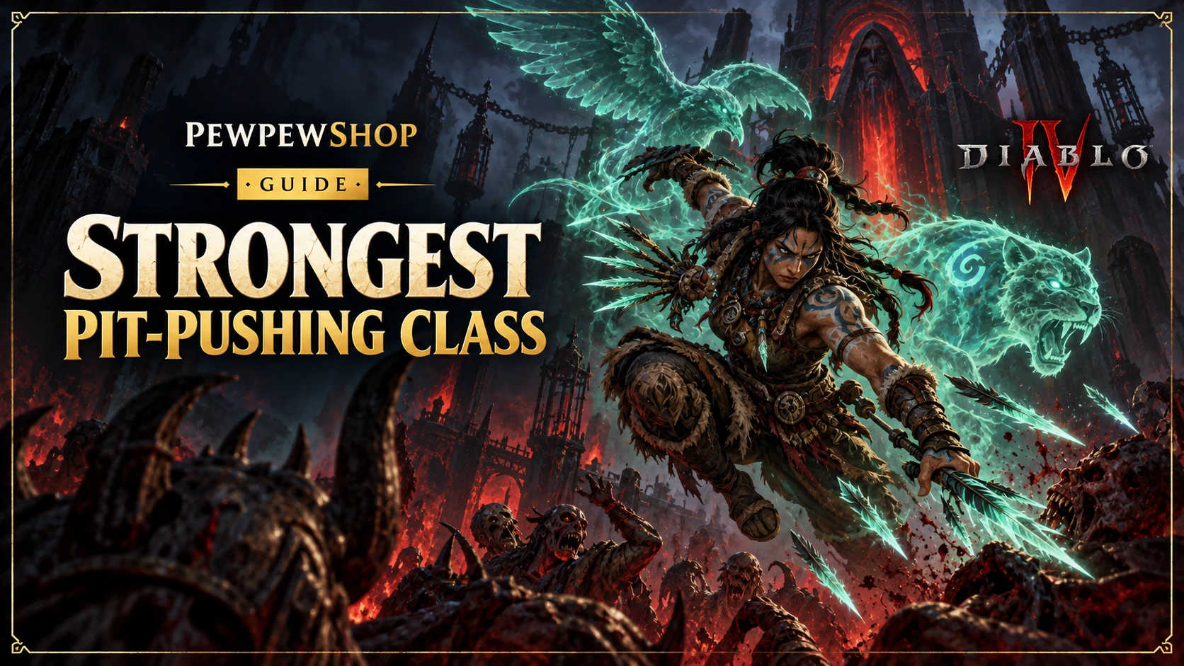The Strongest Pit-Pushing Class in Diablo 4 This Season — and Why It Dominates — PEWPEWSHOP boosting guide