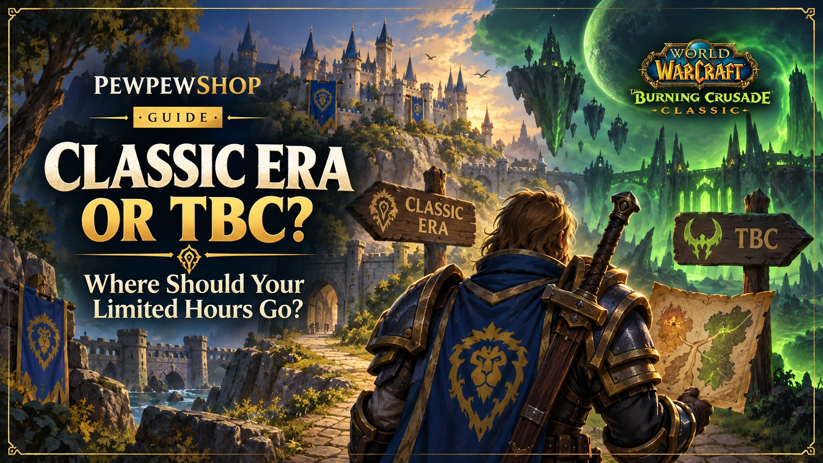 Classic Era or TBC: Where Should Your Limited Hours Go? — PEWPEWSHOP boosting guide