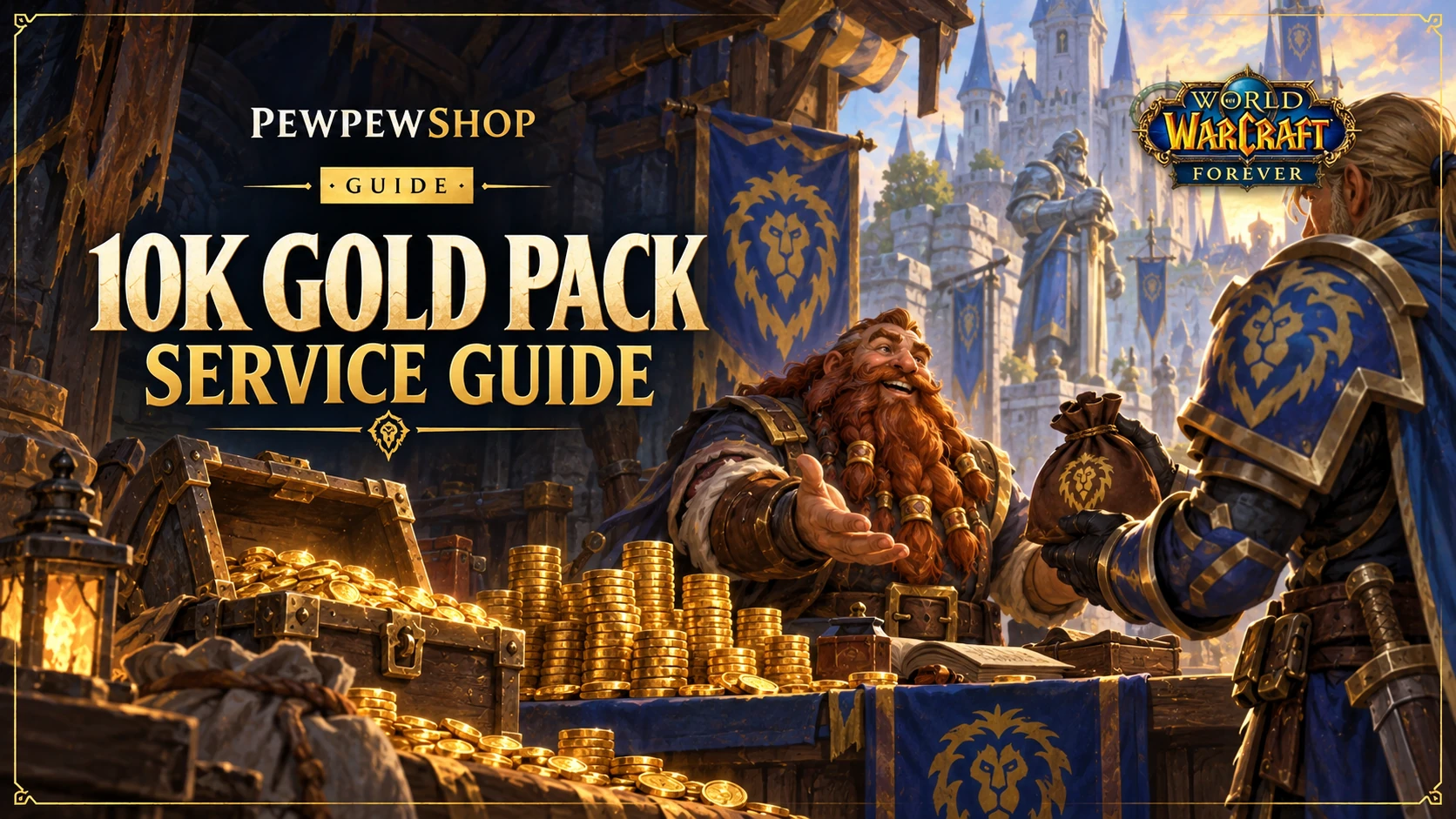 WoW: Forever 10K Gold Pack — What It Is and How It Works — PEWPEWSHOP boosting guide