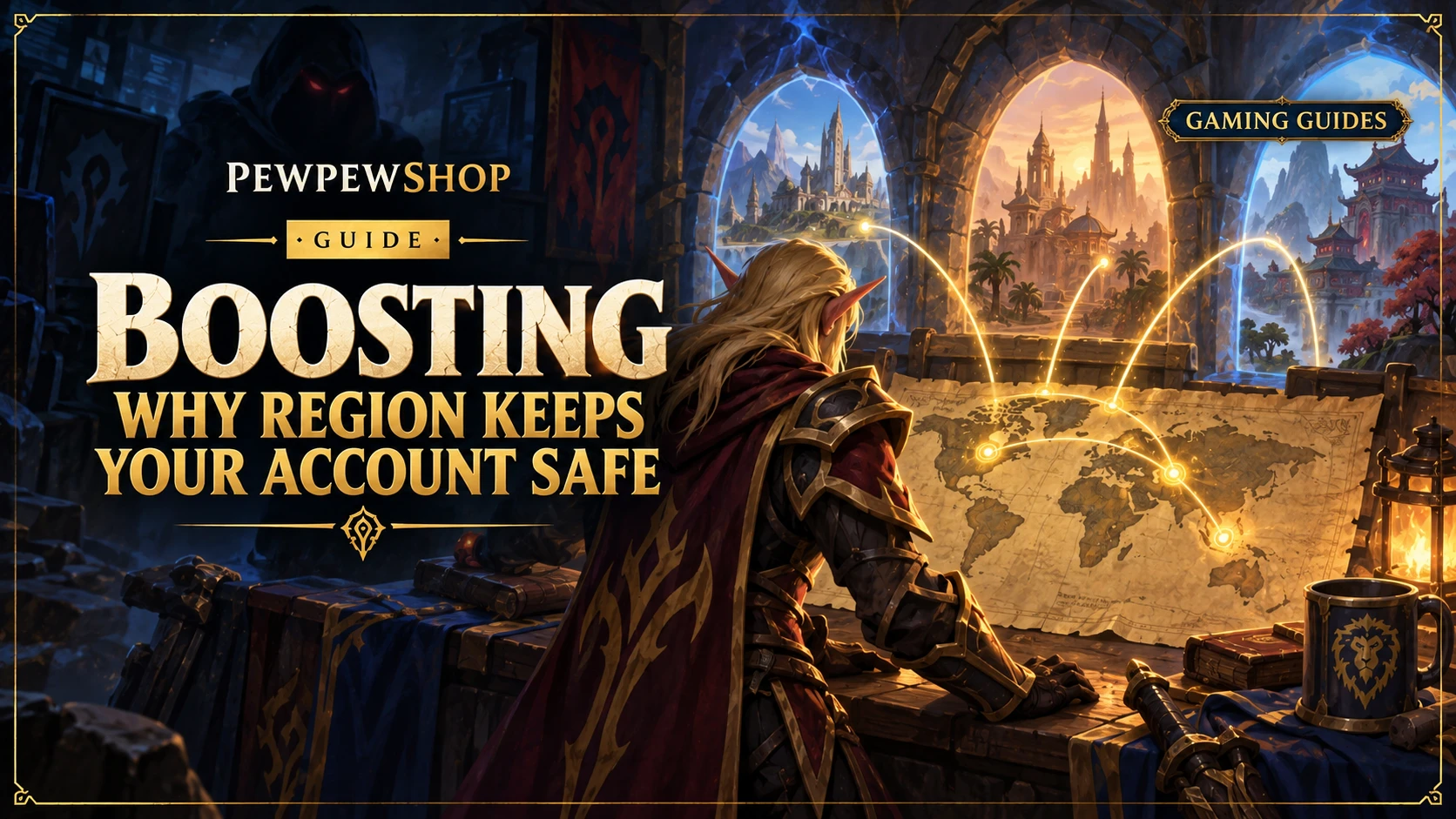 VPN-Matched Boosting: Why a Booster's Login Region Keeps Your Account Safe — PEWPEWSHOP boosting guide
