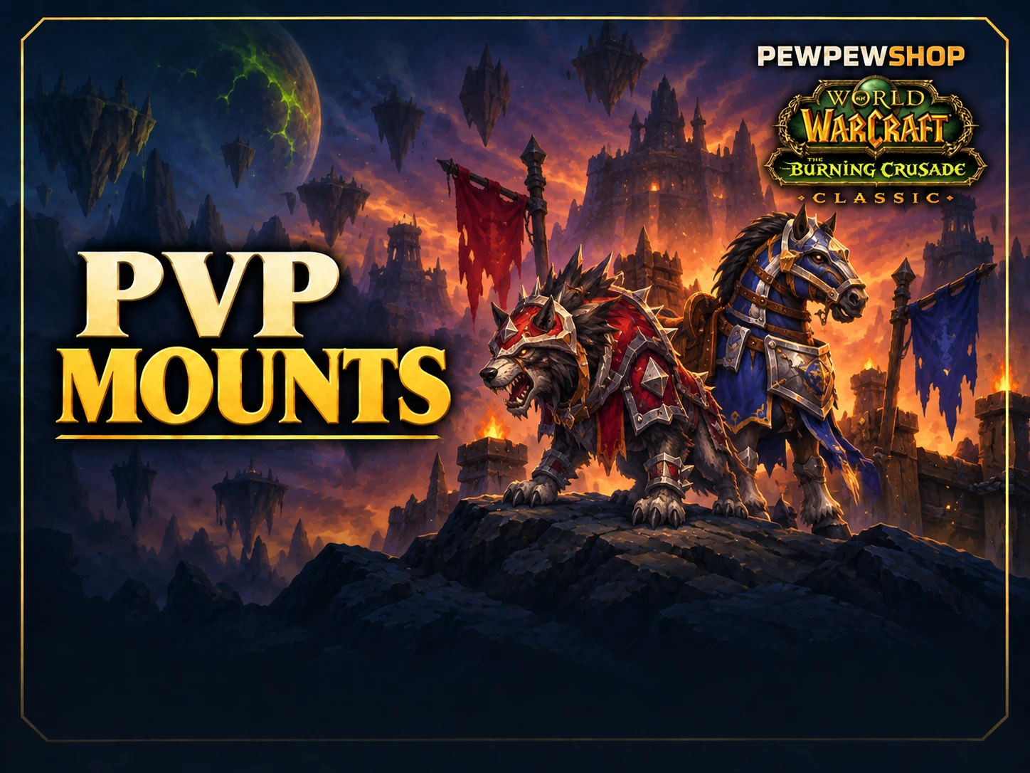 PvP Battle Mounts Collection — boost