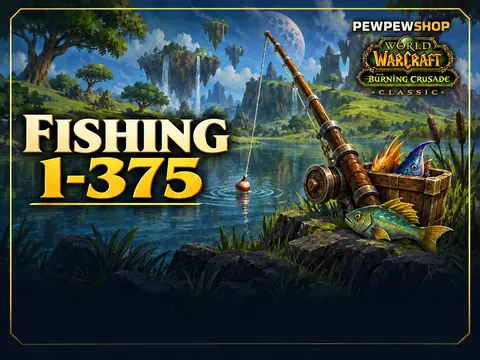 Fishing Profession Powerleveling — boost