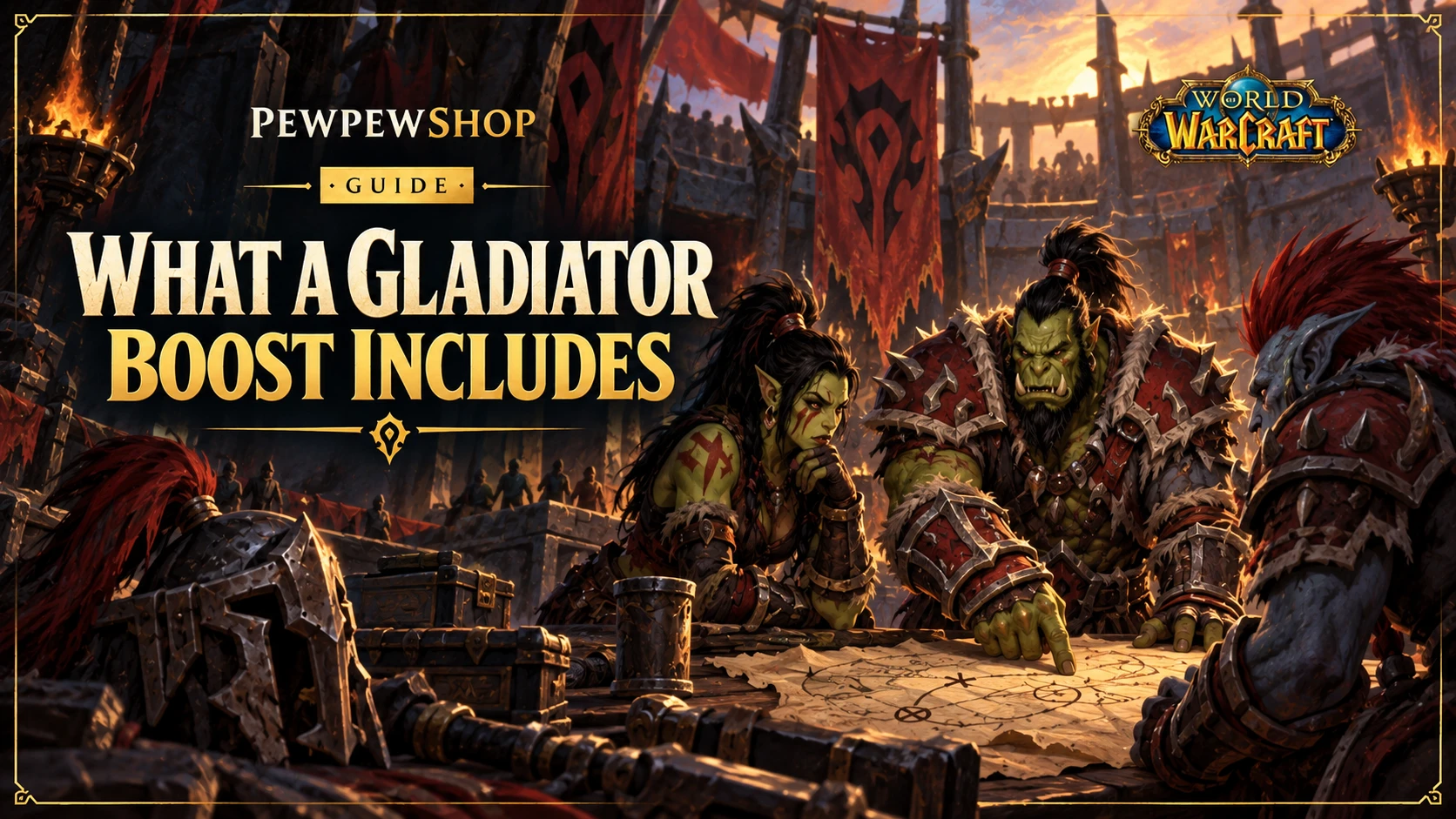 What a Gladiator Boost Actually Includes (and Why It Costs What It Does) — PEWPEWSHOP boosting guide