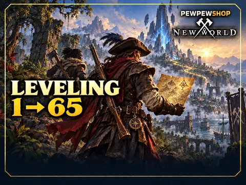 New World Leveling 1 → 65