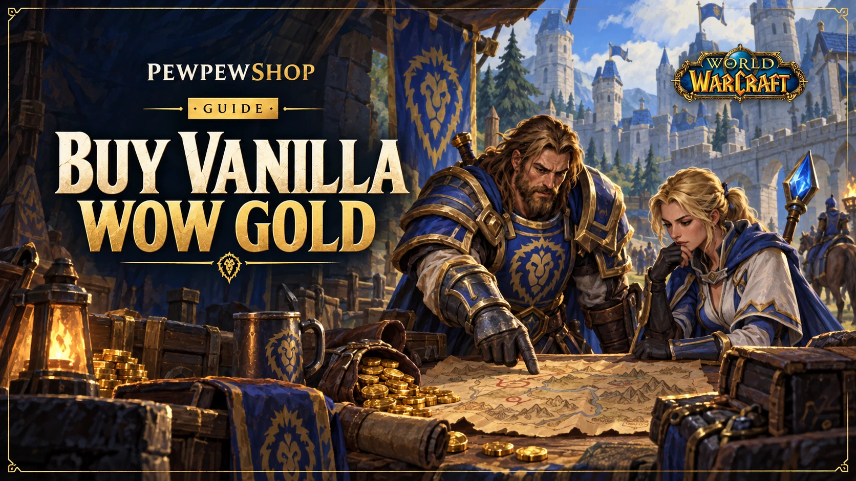 Buy Vanilla WoW Gold: Safe Ways & Real Prices — PEWPEWSHOP boosting guide