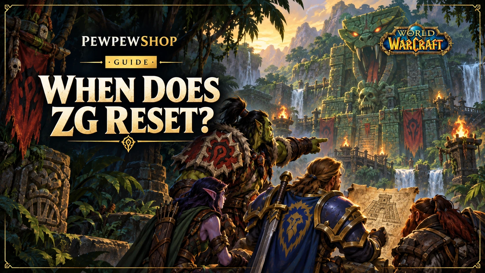 When Does Zul'Gurub (ZG) Reset on WoW Anniversary Realms? — PEWPEWSHOP boosting guide