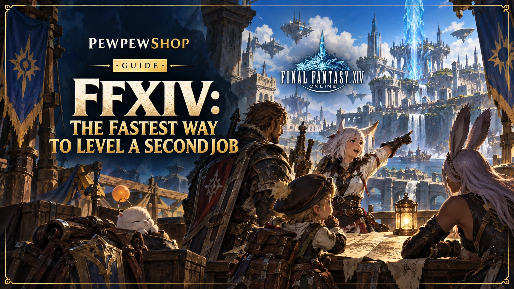FFXIV: The Fastest Way to Level a Second Job to Cap — PEWPEWSHOP boosting guide