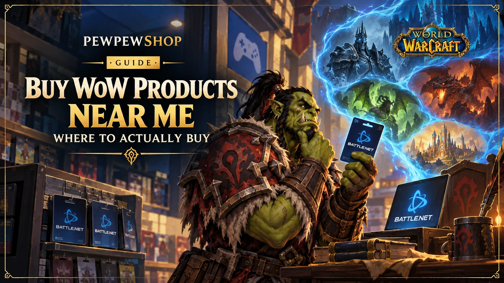 Buy WoW Products Near Me: Where to Actually Buy — PEWPEWSHOP boosting guide
