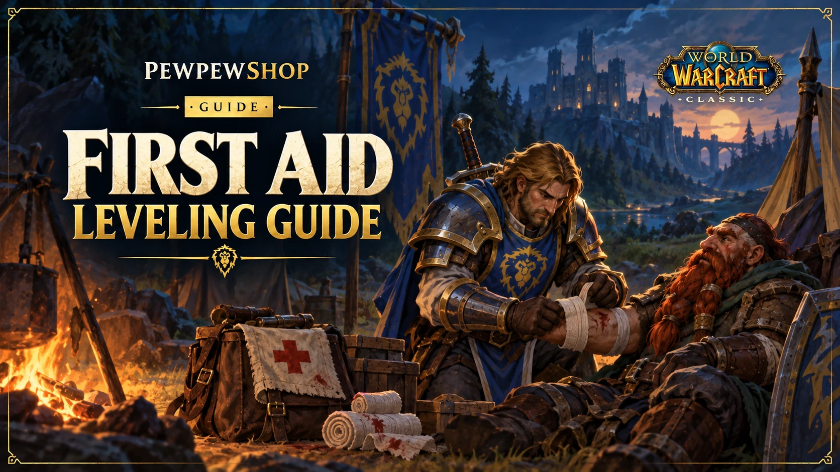 WoW Classic First Aid Leveling Guide - How to skill up to 300 fast
