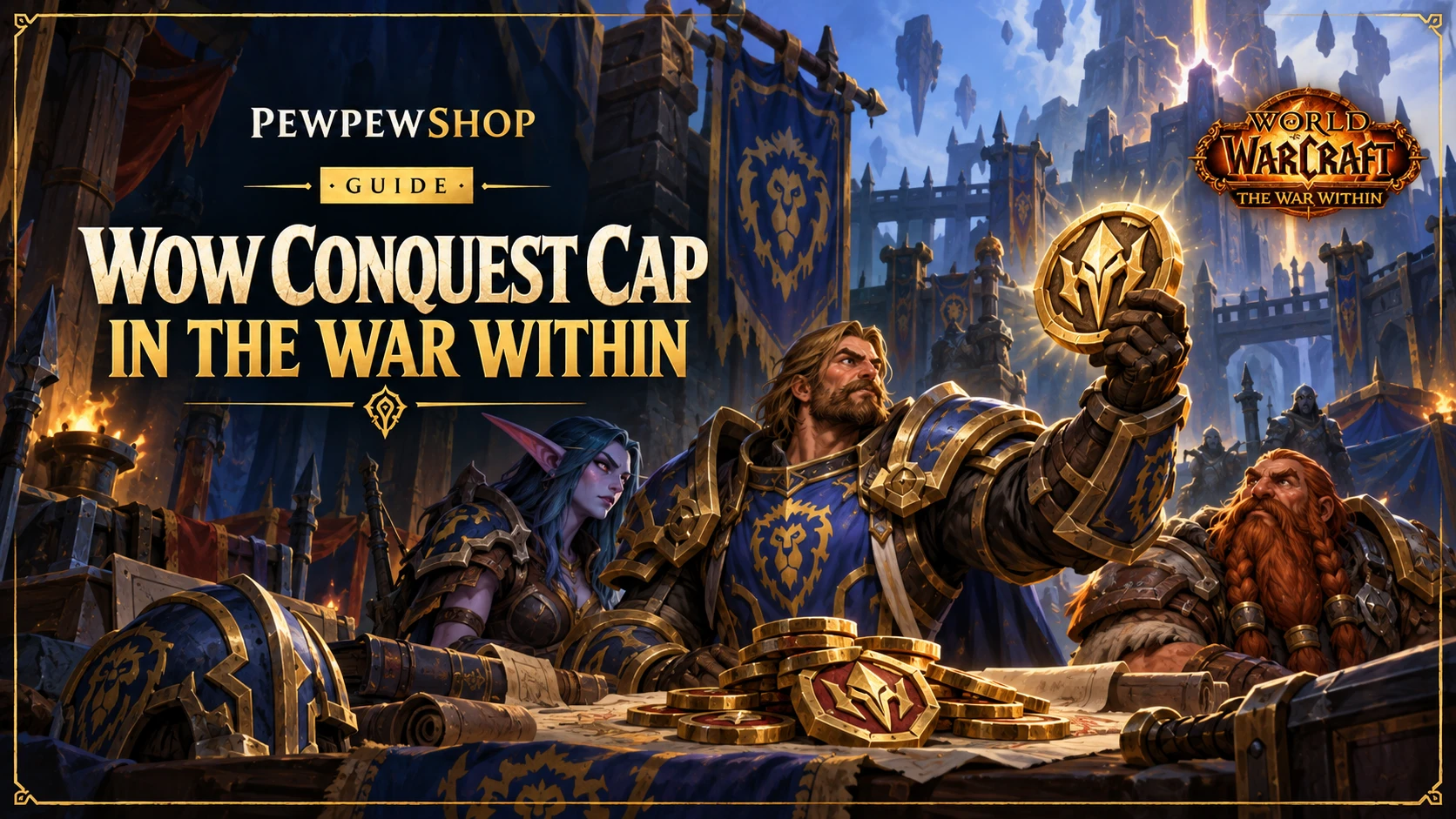 WoW Conquest Cap in The War Within Season 3: Weekly Numbers — PEWPEWSHOP boosting guide
