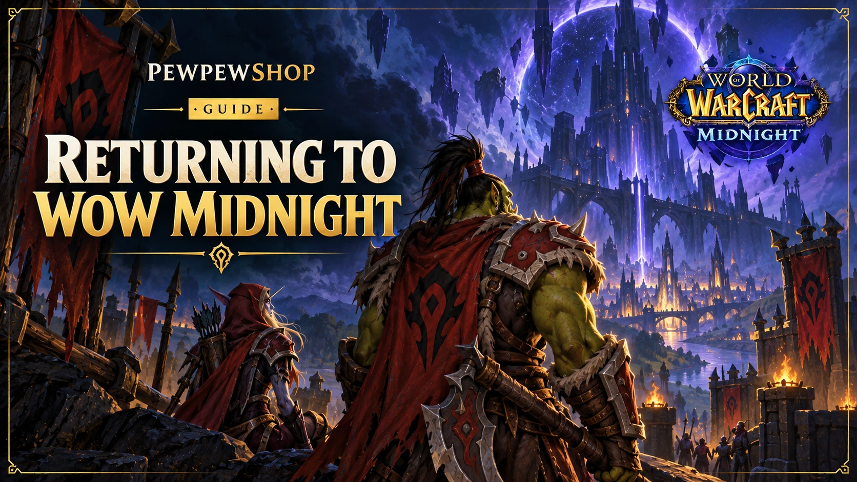 Returning to WoW Midnight: What to Boost First (Priority Order) — PEWPEWSHOP boosting guide