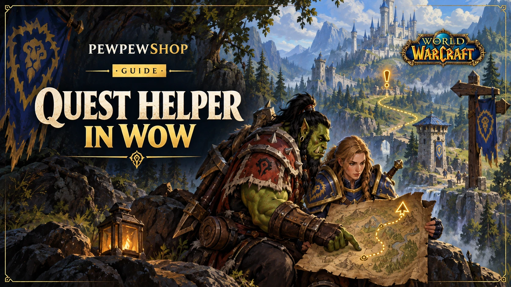 Quest Helper in WoW: Best Addons & Built-In Tools — PEWPEWSHOP boosting guide